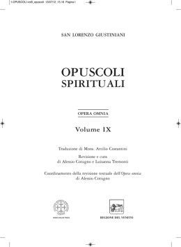 OPUSCOLI - Marcianum Press