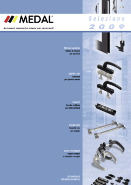 opuscolo novita 2009