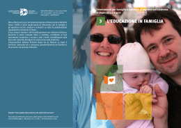 L`educazione in famiglia - Associazione Italiana Persone Down