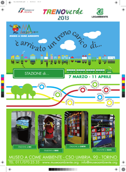 è arrivato un treno carico di