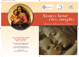 NASCO BENE VIVO MEGLIO - NASCO BENE VIVO MEGLIO_
