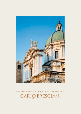 opuscolo dell`ordinazione