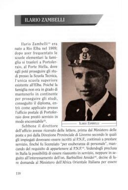 ilario zambelli - Mucchio Selvaggio