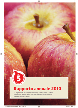 Rapporto annuale 2010