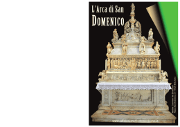 Opuscolo Arca di San Domenico