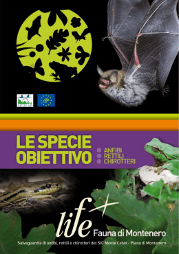 Opuscolo - Life Fauna di Montenero