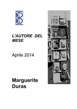 Marguerite Duras - Comune di Ancona