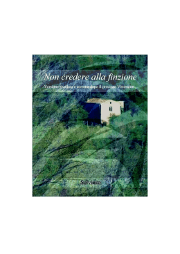 Non credere alla finzione
