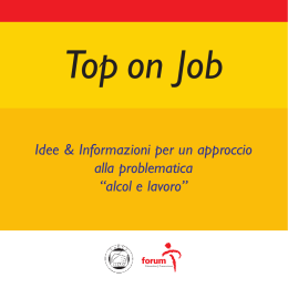 Opuscolo Top on Job