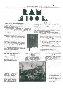 Radiocorriere n&deg; 6 del 1931