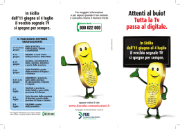 opuscolo informativo digitale terrestre