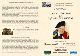 opuscolo definitivo.pub - Comitato Cittadino di San Pietro in Campiano