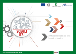 brochure ITS - Ufficio scolastico regionale per la Lombardia