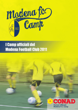 MODENA Camp Opuscolo.indd