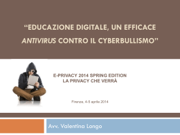 educazione digitale, un efficace antivirus contro il - e