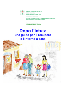Dopo l`Ictus - Azienda Ospedaliera di Reggio Emilia