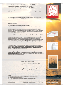 Schweizerische Gesellschaft fiir Lebenshilfe SGFL Association