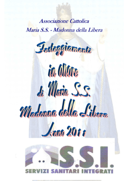 Opuscolo informativo