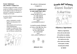 Brochure Infanzia Rodari 2016- S. Martino S.