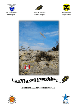 Opuscolo Purchin vers maggio 2015