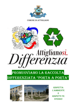 Isola ecologica - Comune di Attigliano