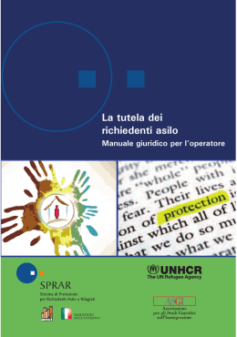 La tutela dei richiedenti asilo