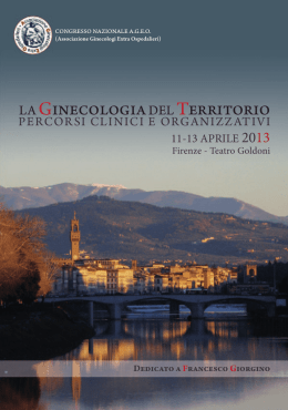 Opuscolo A5.indd - Associazione Ginecologi Extra Ospedalieri