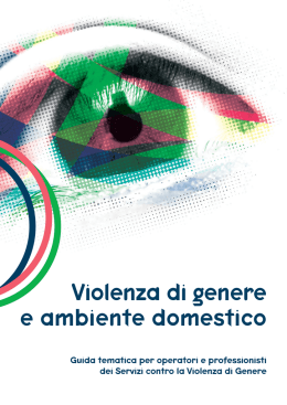 Violenza di genere e ambiente domestico