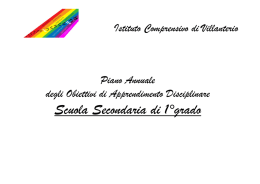 Scuola Secondaria di Primo Grado