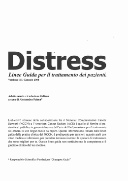 D - Linee Guida per il trattamento dei pazienti.