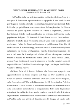 pubblicazioni - Quaderni Ibero Americani