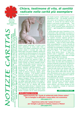 NOTIZIE CARIT AS