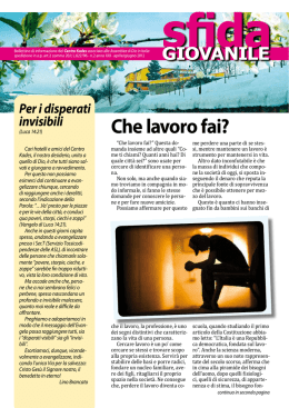 Sfida 2012 Aprile-Giugno