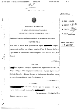 Il testo integrale