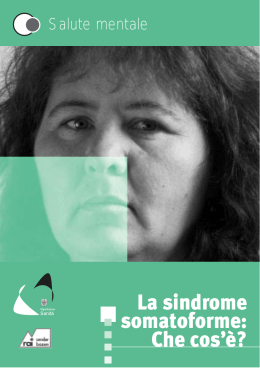 sindrome somatoforme italiano