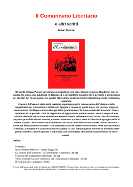 Il Comunismo Libertario - Papeles de Sociedad.info