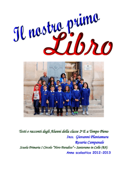 Il nostro Primo Libro
