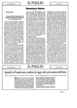 FIVET. Secondo il fisico M. Cini il miglioramento genetico dell