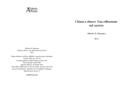 Chiusi a chiave. Una riflessione sul carcere