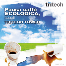 TRITECH TOWER Pausa Caffe Ecologica_Ita