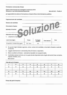 Formazione commerciale di base - v-ost