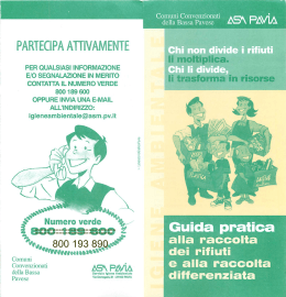 brochure asm - Comune di Pieve Porto Morone