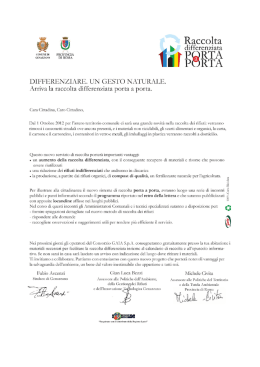 Lettera Utenze Domestiche