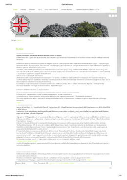 Notizie - Management della Responsabilit&agrave; Sanitaria