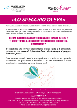 505 PER LA VITA PER LA LOTTA