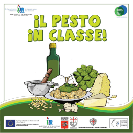 Il Pesto in Classe! - Consorzio di Tutela Olio DOP Riviera Ligure