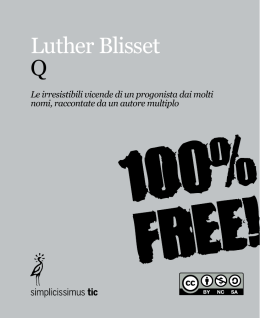 Luther Blisset Q - La Tele di Penelope
