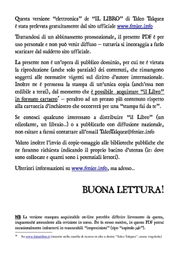 Il Libro [www.fenice.info]