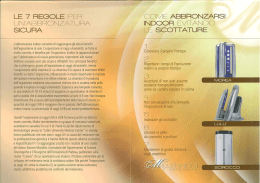 Opuscolo informativo - Millennium Benessere