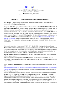 INTERNET - Istituto Comprensivo